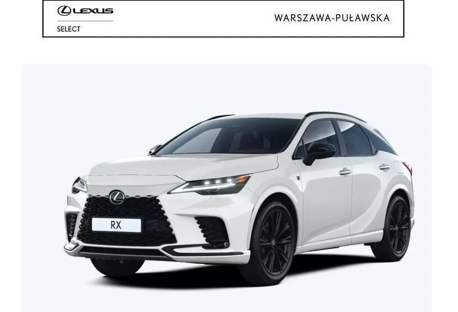 Lexus RX Lexus RX 500h F Sport FV23% Salon PL, Serwis ASO 2023
