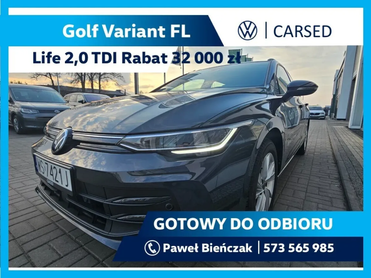 Volkswagen Golf Variant Life 2.0 TDI 116 KM manual 2025