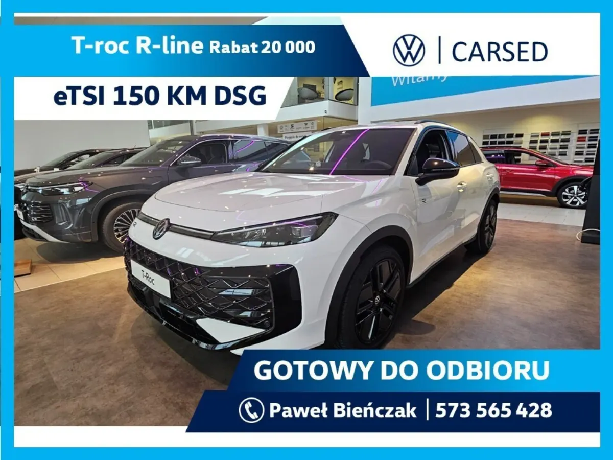 Volkswagen T-Roc R-Line 1.5 eTSI 150 KM DSG-7 2026