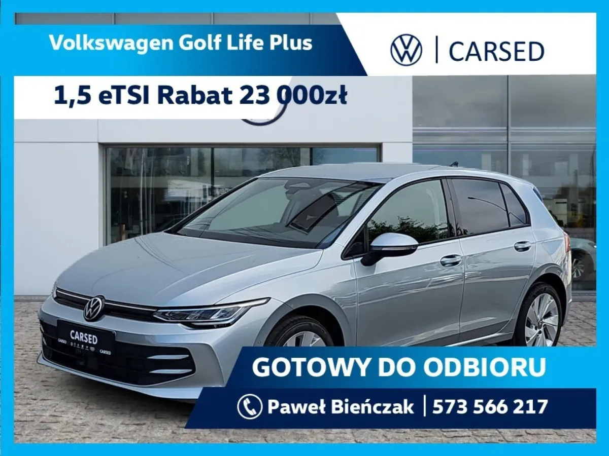 Volkswagen Golf Life Plus 1.5 TSI 116 KM - manual 2026