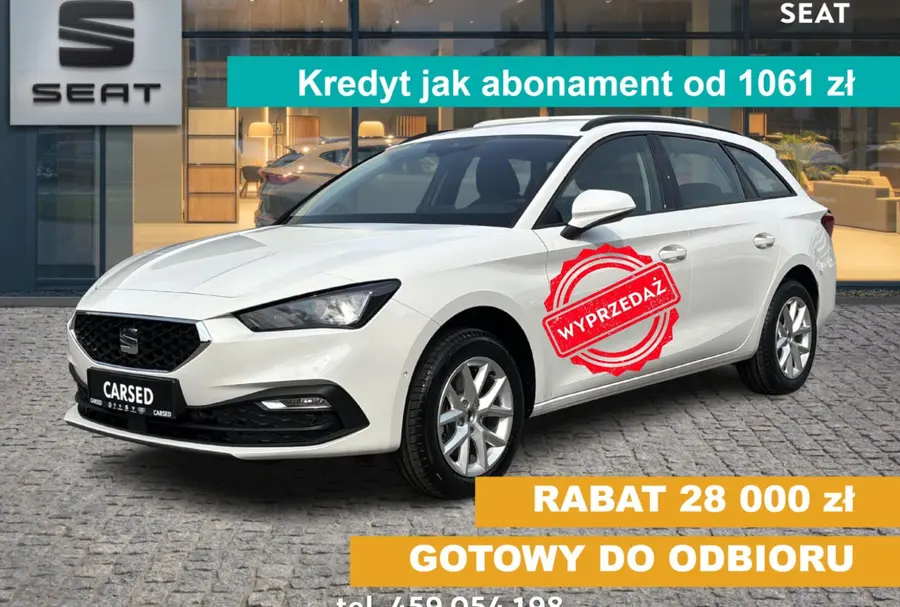 Seat Leon Style1.5 eTSI  150 KM DSG 2026