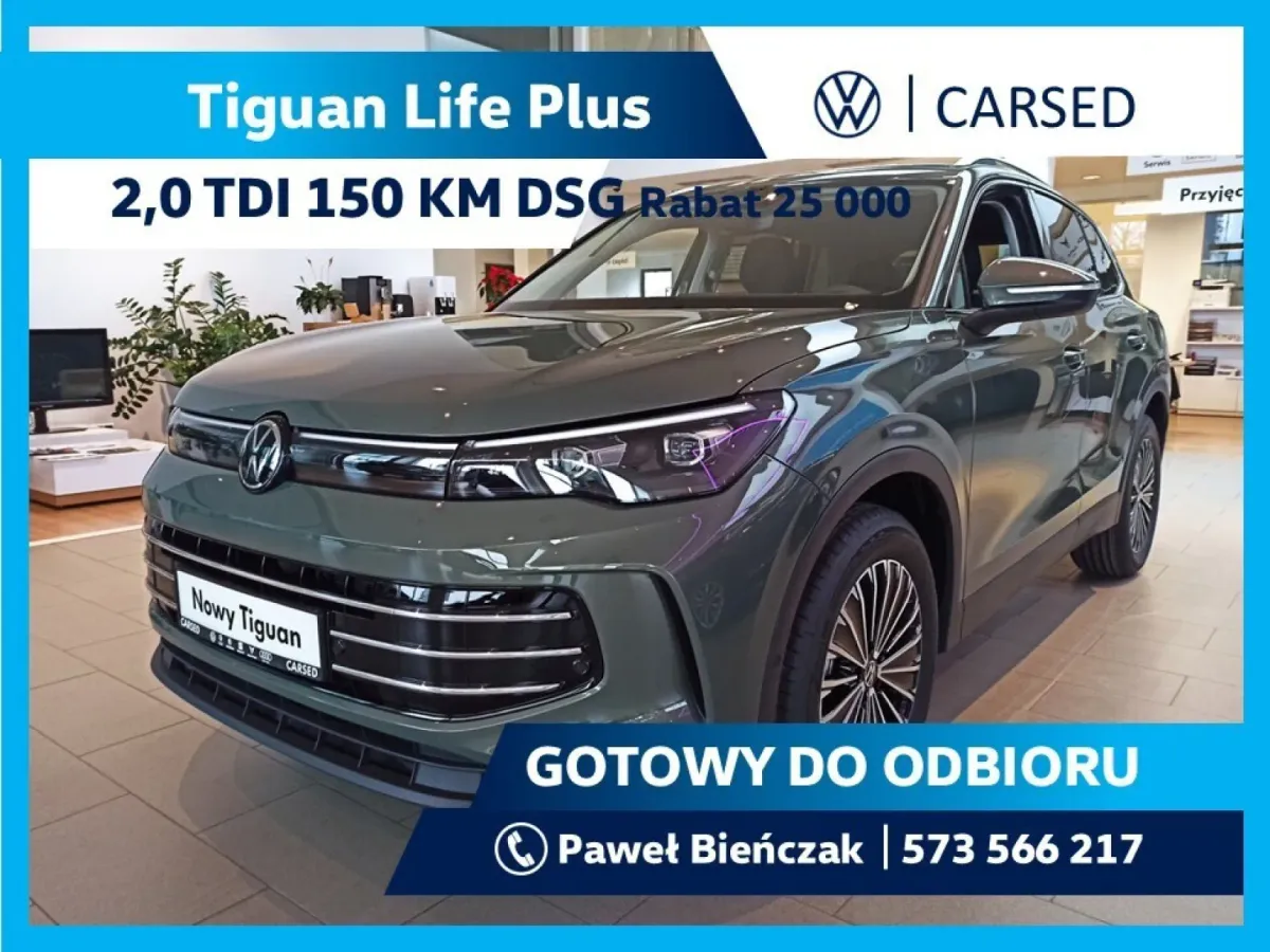 Volkswagen Tiguan Life Plus 2.0 TDI 150 KM DSG-7 2026