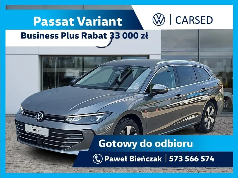 Volkswagen Passat Business Plus 1.5 eTSI 150 KM DSG-7 2026