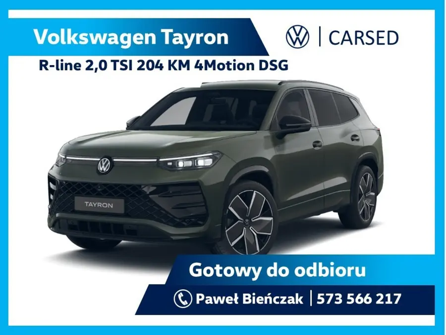 Volkswagen Tayron R-Line Plus 2.0 TSI 4MOTION 204 KM DSG 7 2026