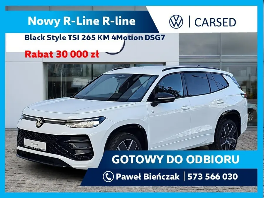Volkswagen Tayron R-Line Plus 2.0 TSI 4MOTION 265 KM DSG 7 2026
