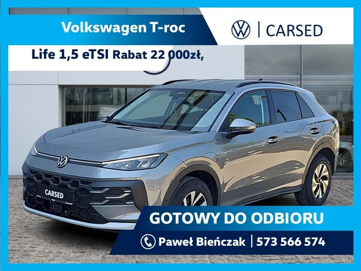 Volkswagen T-Roc Life 1.5 eTSI 116 KM DSG-7 2026