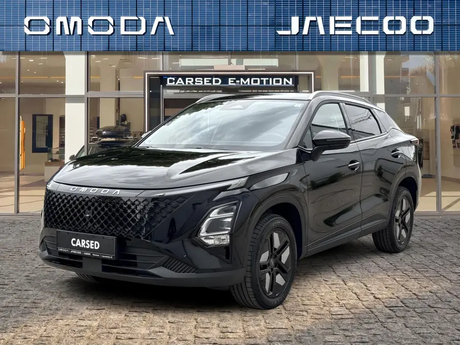 Omoda & Jaecoo 5 NF HEV Premium 1.5 TGDI 224 KM 1DHT FWD Carbon Black (CL) Czarna skórzana 2026